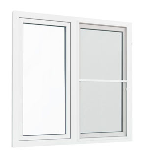 Окно ПВХ 1450 x 1415 двухкамерное - EXPROF Practica
 Раменское