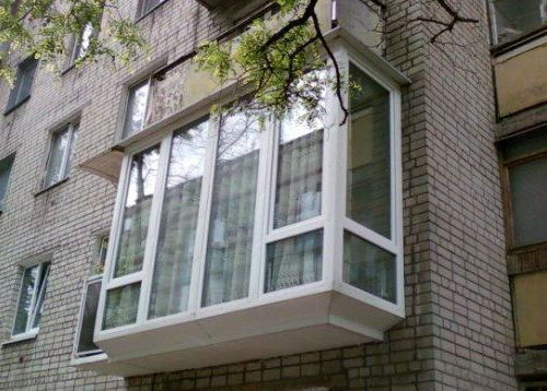 Полное остекление балкона от пола до потолка Раменское