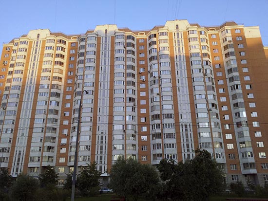 Остекление балконов и лоджий в доме серии П44Т Раменское