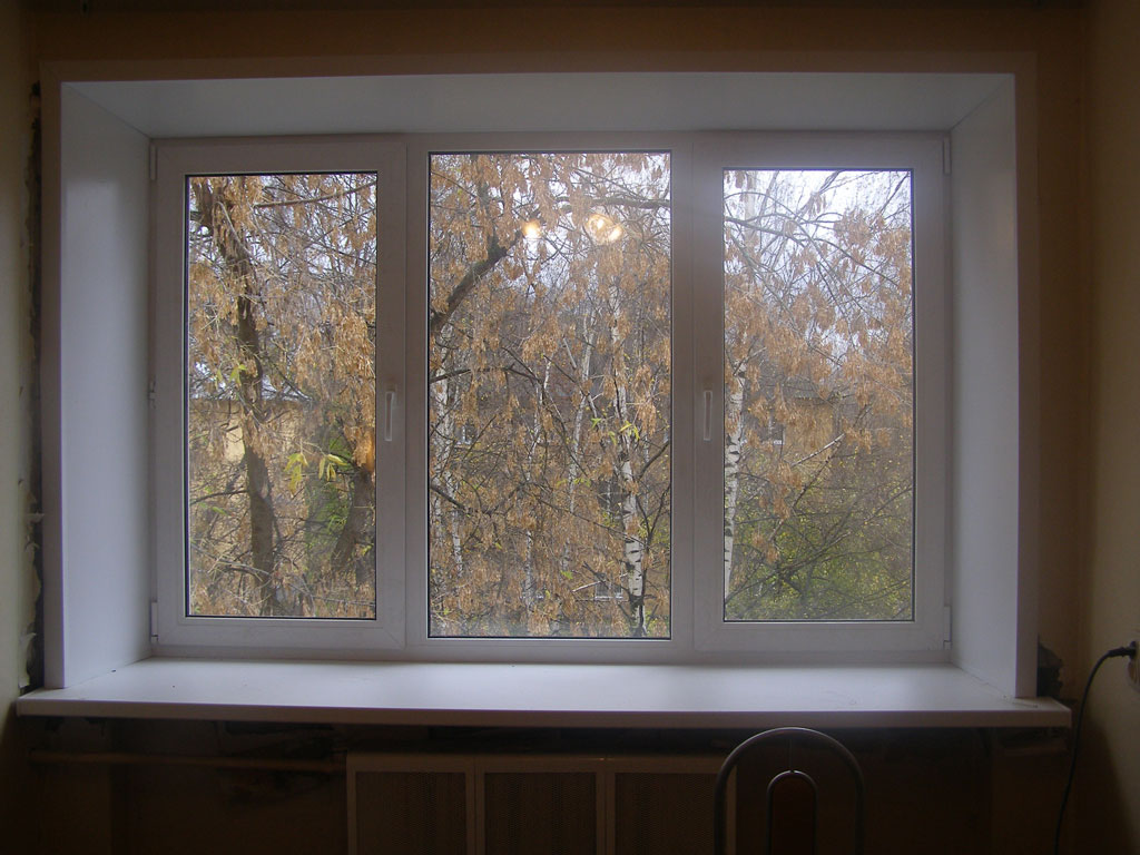 Готовые пластиковые окна для дачи и дома Раменское